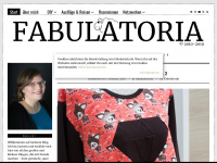 fabulatoria.de Webseite Vorschau