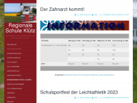 schule-kluetz.de Webseite Vorschau