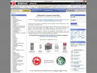 bindulin-shop.de Webseite Vorschau
