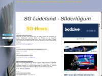 ladelund-badminton.de Webseite Vorschau