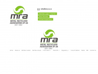 mra.co.za Webseite Vorschau