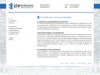 stp-gmbh.com Webseite Vorschau