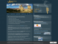 argentina-travels.de Webseite Vorschau