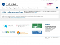 helmholtz-helena.de Webseite Vorschau