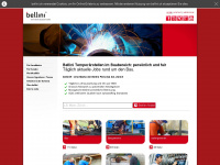 bellini.ch Webseite Vorschau