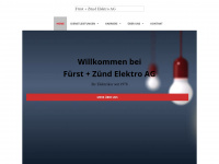 fz-elektroag.ch Webseite Vorschau