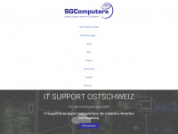 sgcomputers.ch Webseite Vorschau