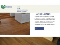 schreinerei-hanselmann.ch Webseite Vorschau