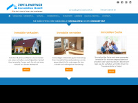 zipf-immobilien24.de Webseite Vorschau