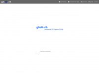 giszh.ch Webseite Vorschau