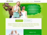 hagina.ca Webseite Vorschau