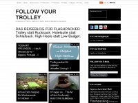 followyourtrolley.wordpress.com Webseite Vorschau