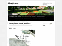 klanginstallationbuga2011.wordpress.com Webseite Vorschau