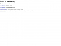 andaka.org Webseite Vorschau