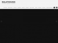 malathounis.de Webseite Vorschau