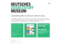 zusatzstoffmuseum.de