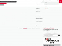 advocatenorde.nl Webseite Vorschau