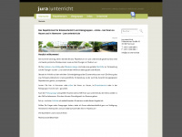 jura-unterricht.de Webseite Vorschau