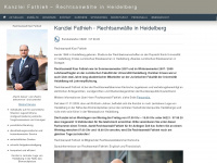 kanzlei-fathieh.de Webseite Vorschau