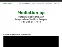 mediation-bp.ch Webseite Vorschau