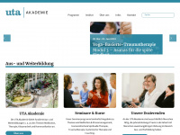 uta-akademie.de Webseite Vorschau