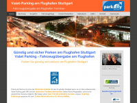 park-to-fly-service.de Webseite Vorschau