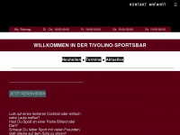 tivolino-sportsbar.de Webseite Vorschau