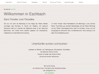 eschbach-pfalz.de Webseite Vorschau