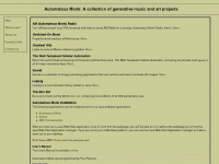 automatous-monk.com Webseite Vorschau