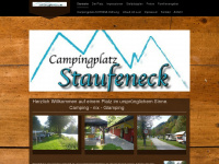 camping-staufeneck.de Webseite Vorschau
