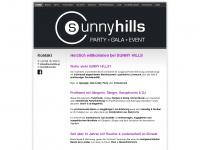 sunnyhills.at Webseite Vorschau