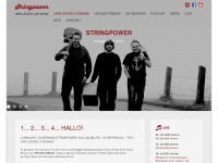 stringpower.at Webseite Vorschau