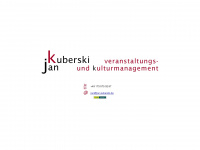 jan-kuberski.de Webseite Vorschau