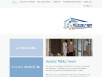 pflege-huette.de Webseite Vorschau
