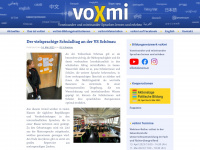 voxmi.at Webseite Vorschau
