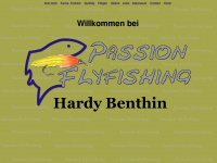 passion-flyfishing.de Webseite Vorschau
