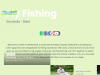 fly-fishing-slovenia.si Webseite Vorschau