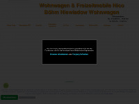 wohnwagen-vermietung-boehm.de Webseite Vorschau