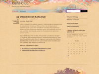 kishaclub.wordpress.com Webseite Vorschau