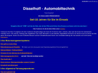 disselhoff-automobiltechnik.de Webseite Vorschau
