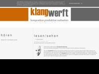 klangwerft-oldenburg.blogspot.com Webseite Vorschau