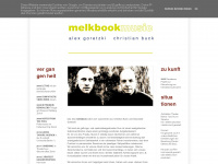 melkbookmusic.blogspot.com Webseite Vorschau