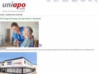 uniapo.com Webseite Vorschau