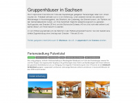 sachsen-gruppenhaus.de Webseite Vorschau
