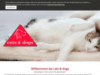 cats-dogs-shop.de Webseite Vorschau