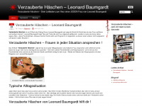 verzauberte-haeschen.com Webseite Vorschau