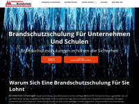brandschutzschulung.ch Webseite Vorschau