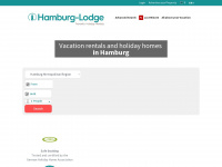 hamburg-lodge.com Webseite Vorschau