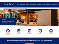 tortec.at Webseite Vorschau