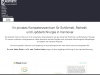 aesthetic-klinik-hannover.de Webseite Vorschau